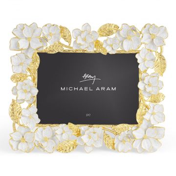 Michael Aram 5 x 7 Gardenia Sculpted Photo Frame image