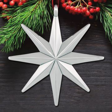 2025 Barrett + Cornwall Star of Faith Sterling Ornament image