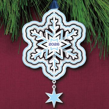 2026 Beacon Design Annual Snowflake Ornament image