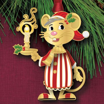 2026 Beacon Design Christmas Mouse Ornament image