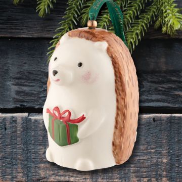 Belleek Hedgehog Porcelain Ornament