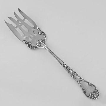 R. Blackinton & Co Azalia Small Cold Meat Fork Sterling