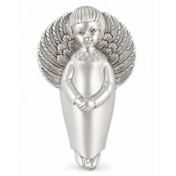 Cazenovia Three Dimensional Angel Tree Topper Silverplate image
