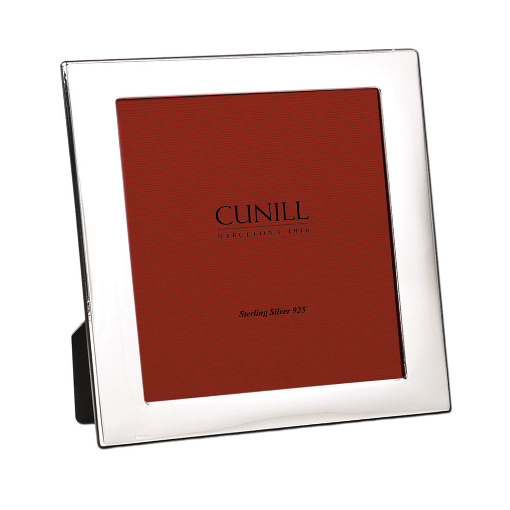 Cunill Cadre Photo Argent Sterling 925 - Coffret Cadeau Rouge, Design Moderne Pour Décoration Bureau