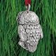 2025 Donna Carter Designs Baby Owl Sterling Ornament