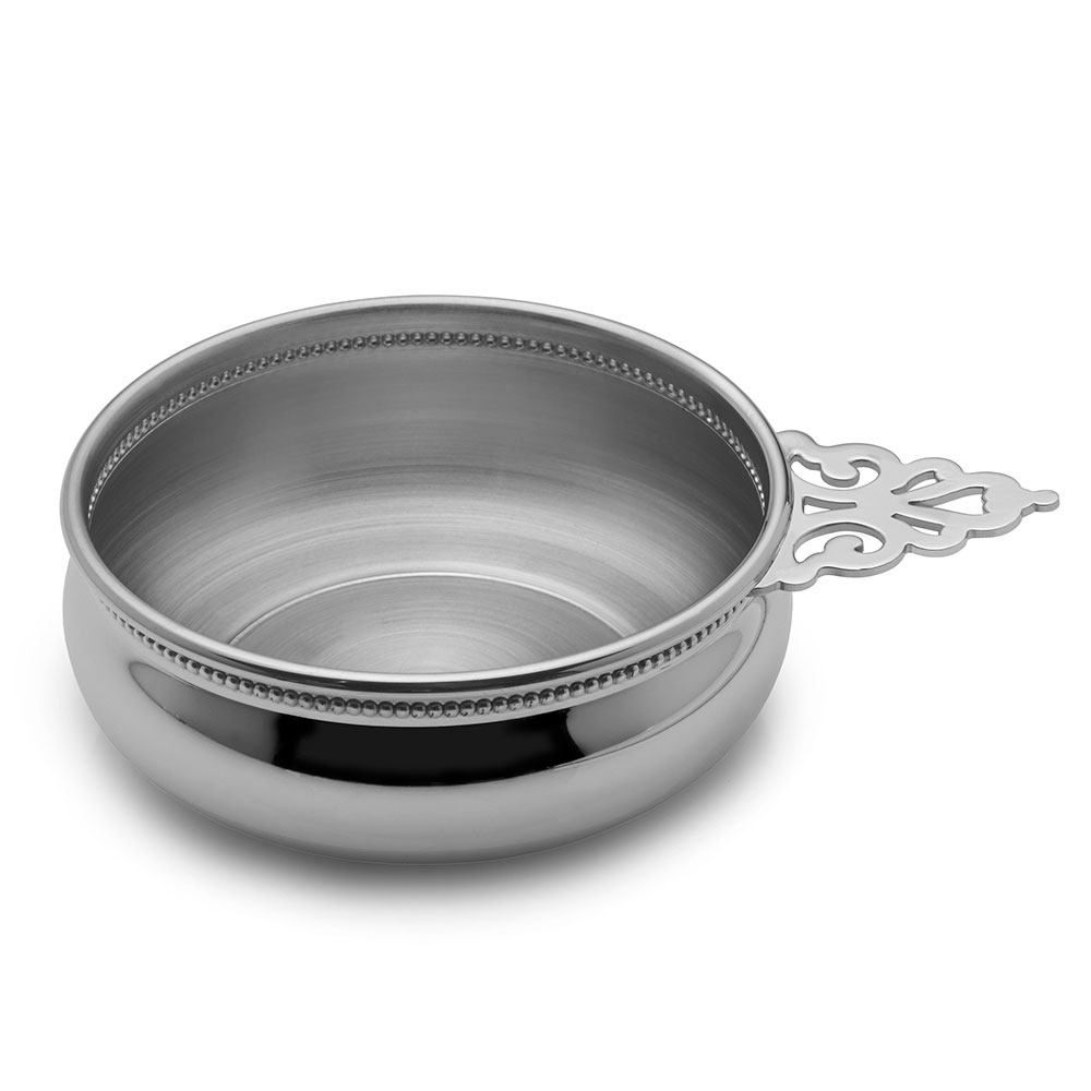 Sterling Collectables: Empire Silver Beaded Porringer Pewter
