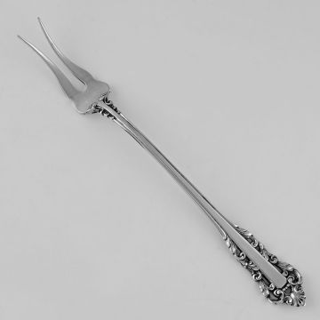 Gorham Medici Short Handle Pickle/Olive Fork Sterling