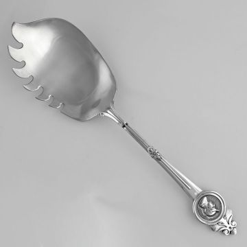Gorham Medallion Fish Server Sterling Silver image