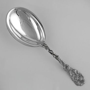 Gorham Morning Glory Serving Spoon Sterling Silver image