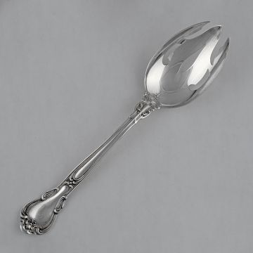 Gorham Chantilly Pierced Serving Spoon Sterling Silver image