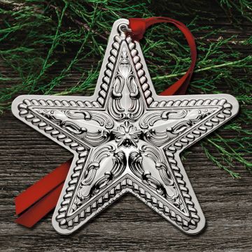2025 Gorham Chantilly 18th Edition Sterling Ornament image