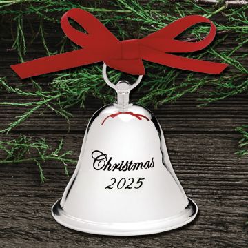 2025 Gorham Christmas Bell 6th Edition Sterling Ornament image