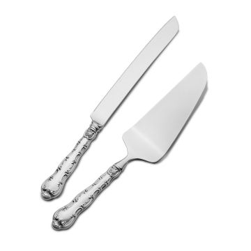 Gorham Strasbourg 2-Piece Cake Set Sterling image