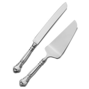 Gorham Chantilly 2-Piece Cake Set Sterling image