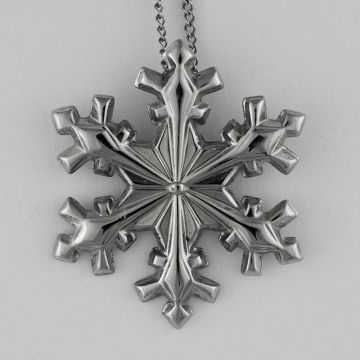 1979P Gorham 1979 Small Pendant Snowflake Sterling image