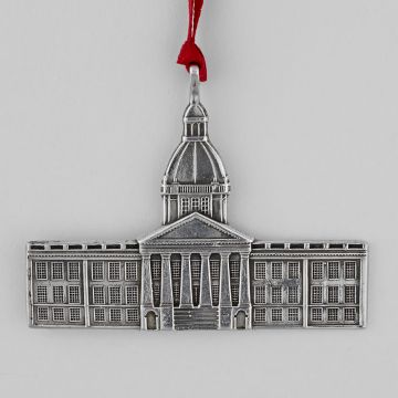 Florida State Capital Building Sterling Ornament