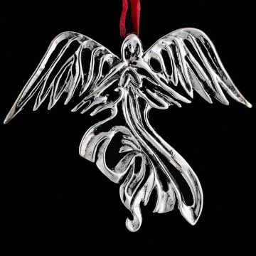 2010 Hand & Hammer Phoenix Angel Sterling Ornament image