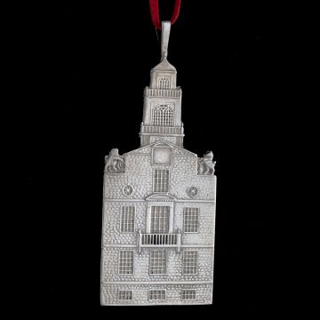 Boston State Capital SC&L Sterling Ornament