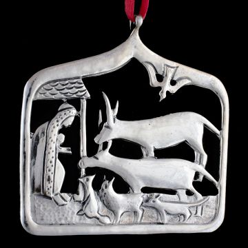Nativity Boston MFA Sterling Ornament image