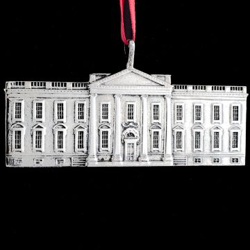 White House Sterling Ornament image