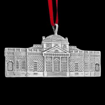 Thomas Jefferson Home Sterling Ornament image