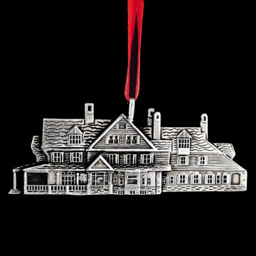 Theodore Roosevelt Home Sterling Ornament image