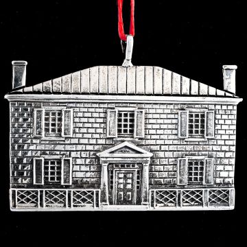 Woodrow Wilson Home Sterling Ornament