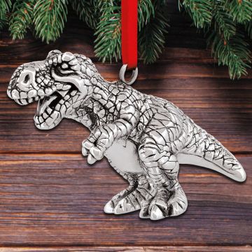 2026 Horsefeathers Theodore Rex Sterling Ornament image