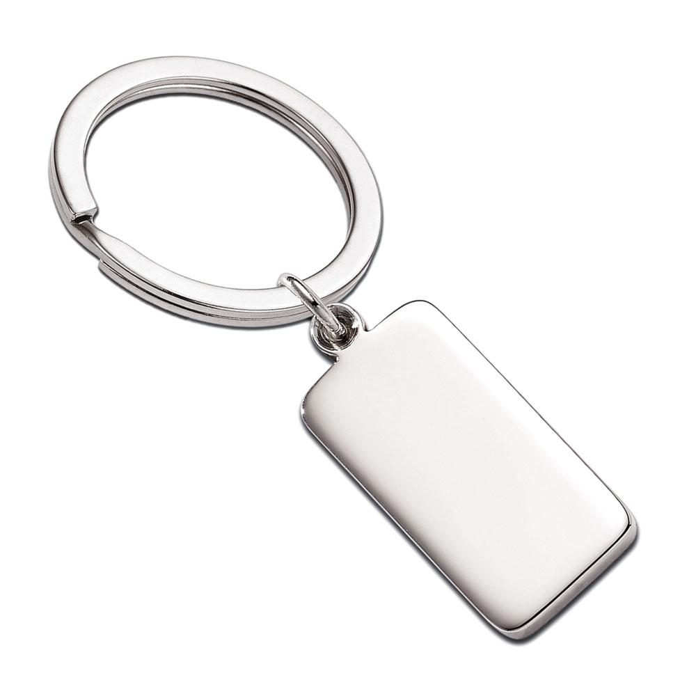 Inman Rings Sterling Collectables: JT Inman Sterling Split Ring with Rectangle Tag