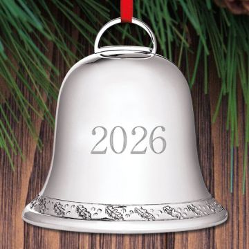 2026 JT Inman Holly Bell Sterling Ornament image