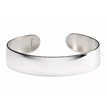 JT Inman Sterling Plain Narrow Cuff Bracelet image