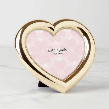 Kate Spade Charmed Life Gold Heart Photo Frame image