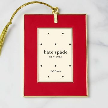 Kate Spade Be Jolly Mini Frame Ornament image
