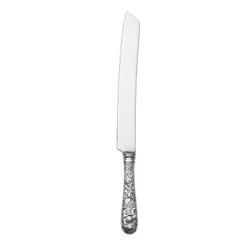 Kirk Repousse Cake Knife Sterling image
