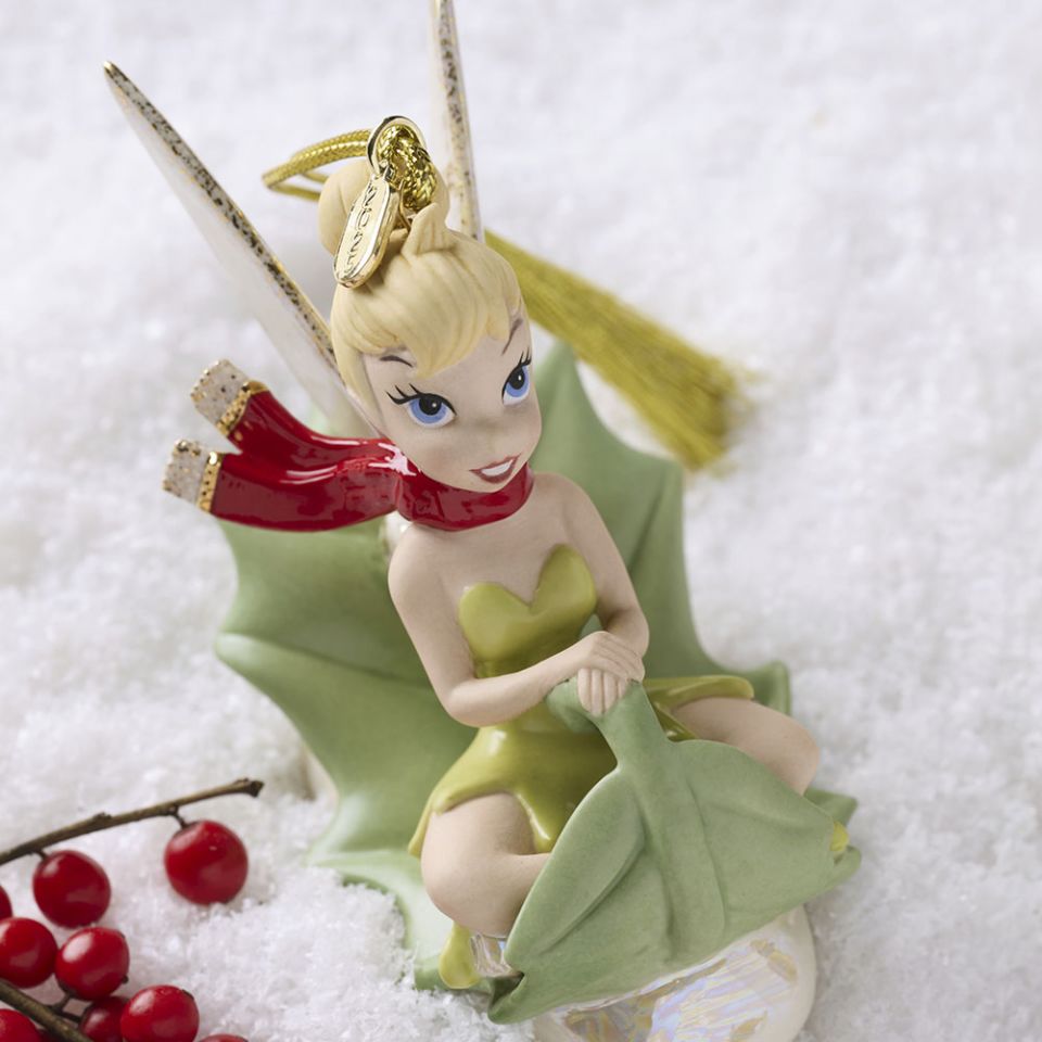 Sterling Collectables: 2025 Lenox Tinker Bell Sledding Porcelain