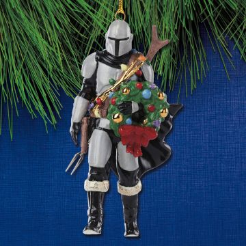 2025 Lenox Star Wars Mandalorian Porcelain Ornament image