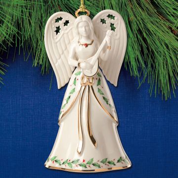2026 Lenox Holiday Angel Bell Porcelain Ornament image