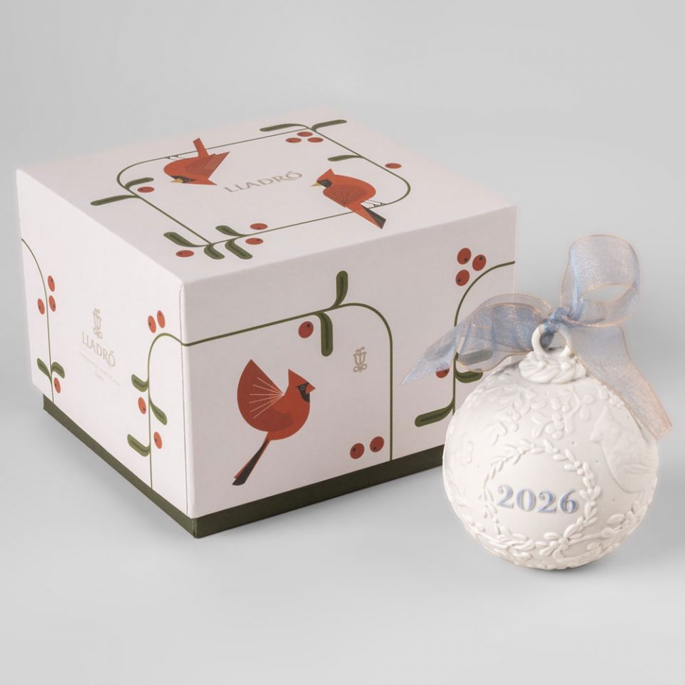 Sterling Collectables: 2026 Lladro Annual Ball Porcelain Ornament