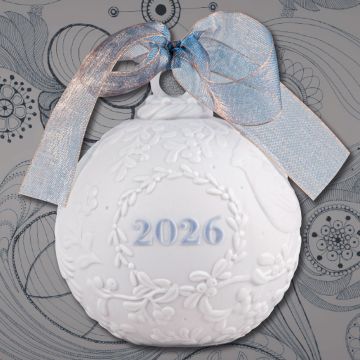 2026 Lladro Annual Ball Porcelain Ornament