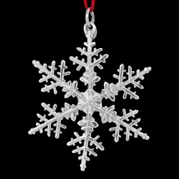 2006 Lunt Snowflake Sterling Ornament image