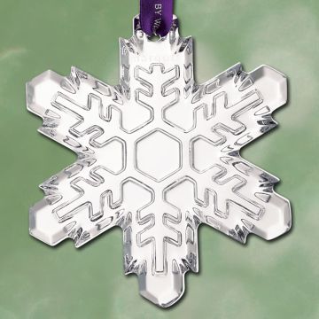 2025 Marquis Snowflake Crystal Ornament image