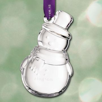 2025 Marquis Snowman Crystal Ornament image