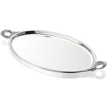 Grainger McKoy Mallard Feather Sterling Serving Tray image
