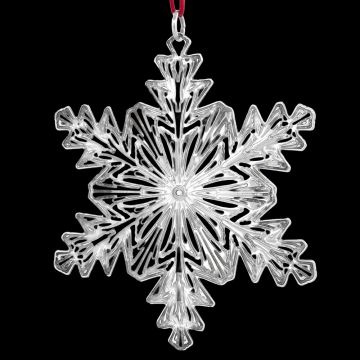 1998 Metropolitan Museum Snowflake Sterling Ornament image