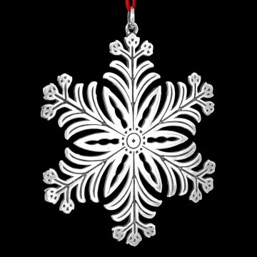 1973 Metropolitan Museum Snowflake Sterling Ornament image