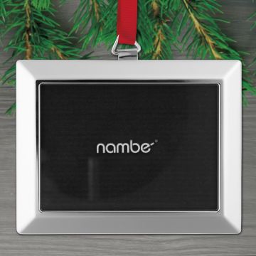 Nambe Silverplate Rectangle Photo Frame Ornament image