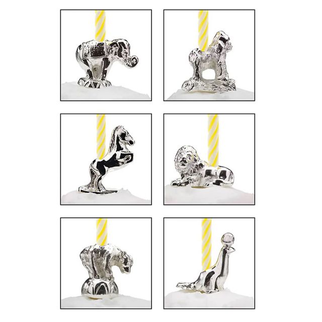 Sterling Collectables: Reed & Barton Happy Birthday Circus Candle