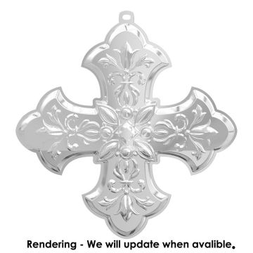 2025 Reed & Barton Christmas Cross 55th Edition Sterling Ornament