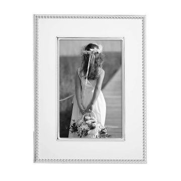 Reed & Barton Lyndon 4" x 6" Silverplate Photo Frame image