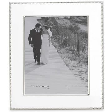Reed & Barton Lyndon 8" x 10" Silverplate Photo Frame image